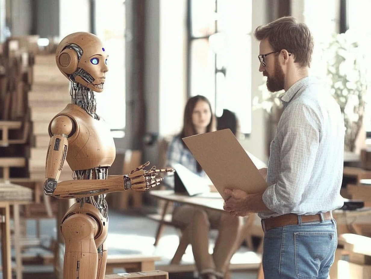 man robot