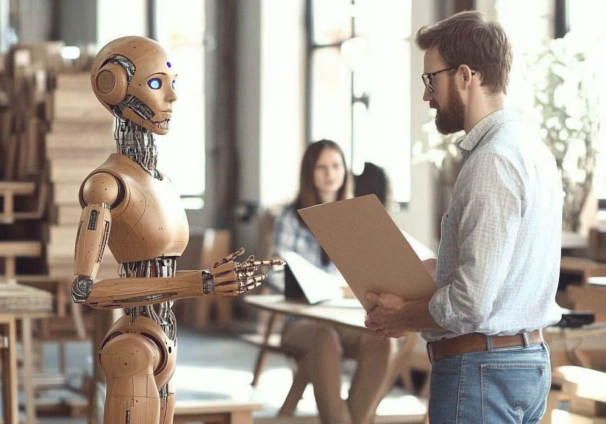 man robot